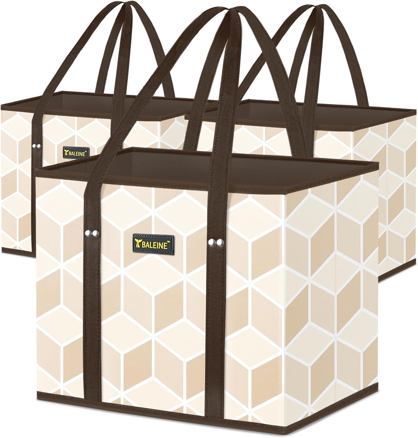 🎉Huryy up only today-3Pk Reusable Grocery Bags, Foldable Shopping Bags🎉