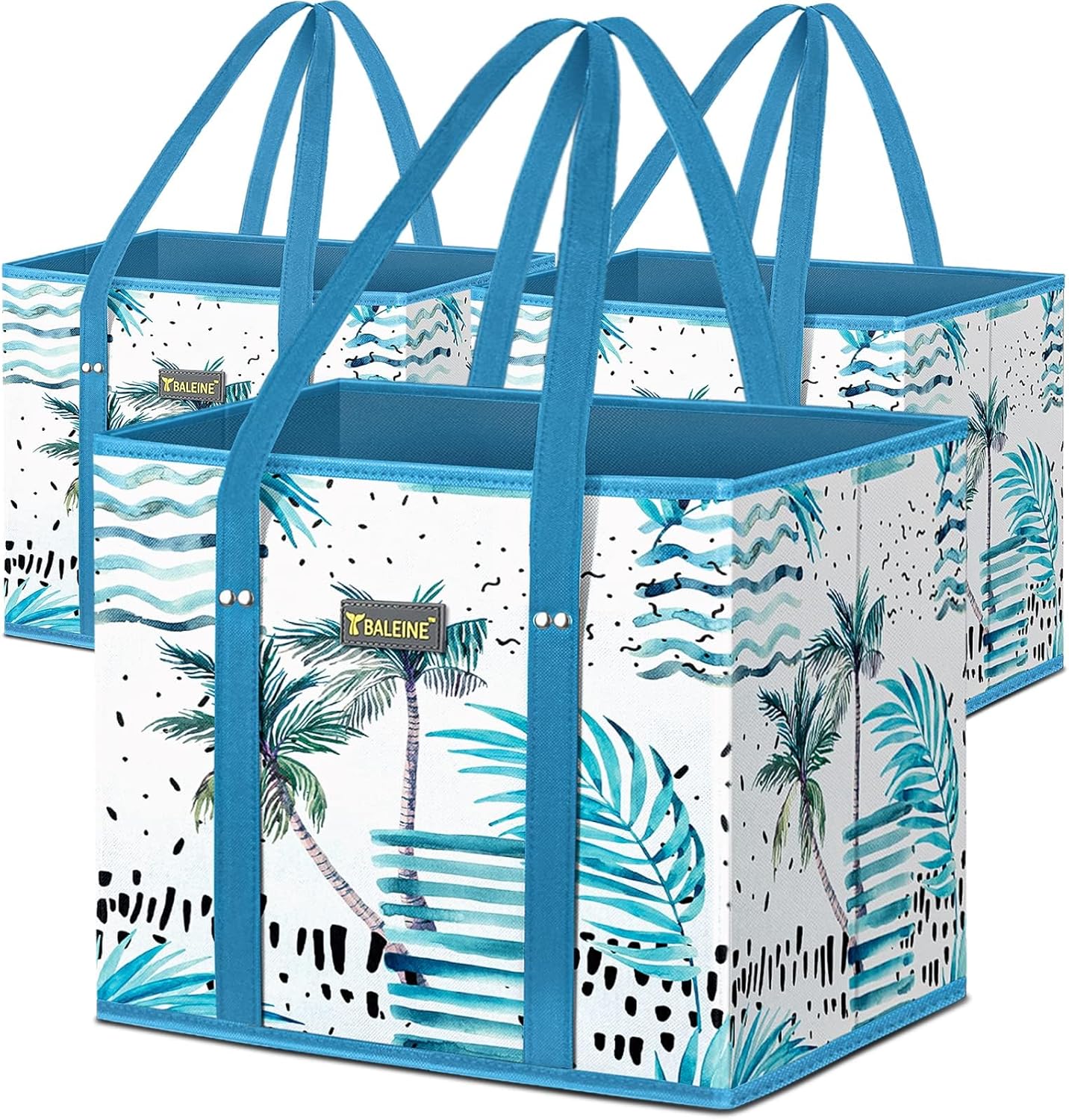 🎉Huryy up only today-3Pk Reusable Grocery Bags, Foldable Shopping Bags🎉