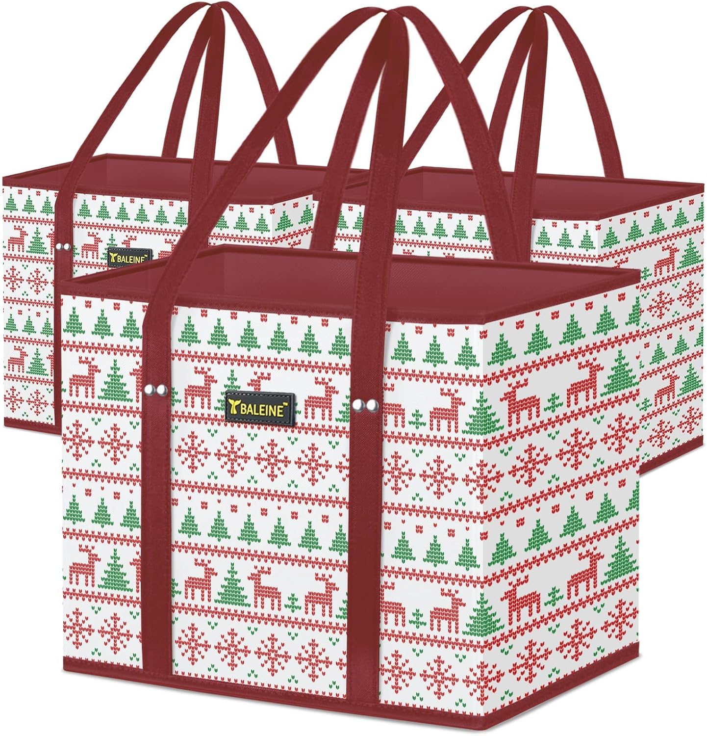 🎉Huryy up only today-3Pk Reusable Grocery Bags, Foldable Shopping Bags🎉