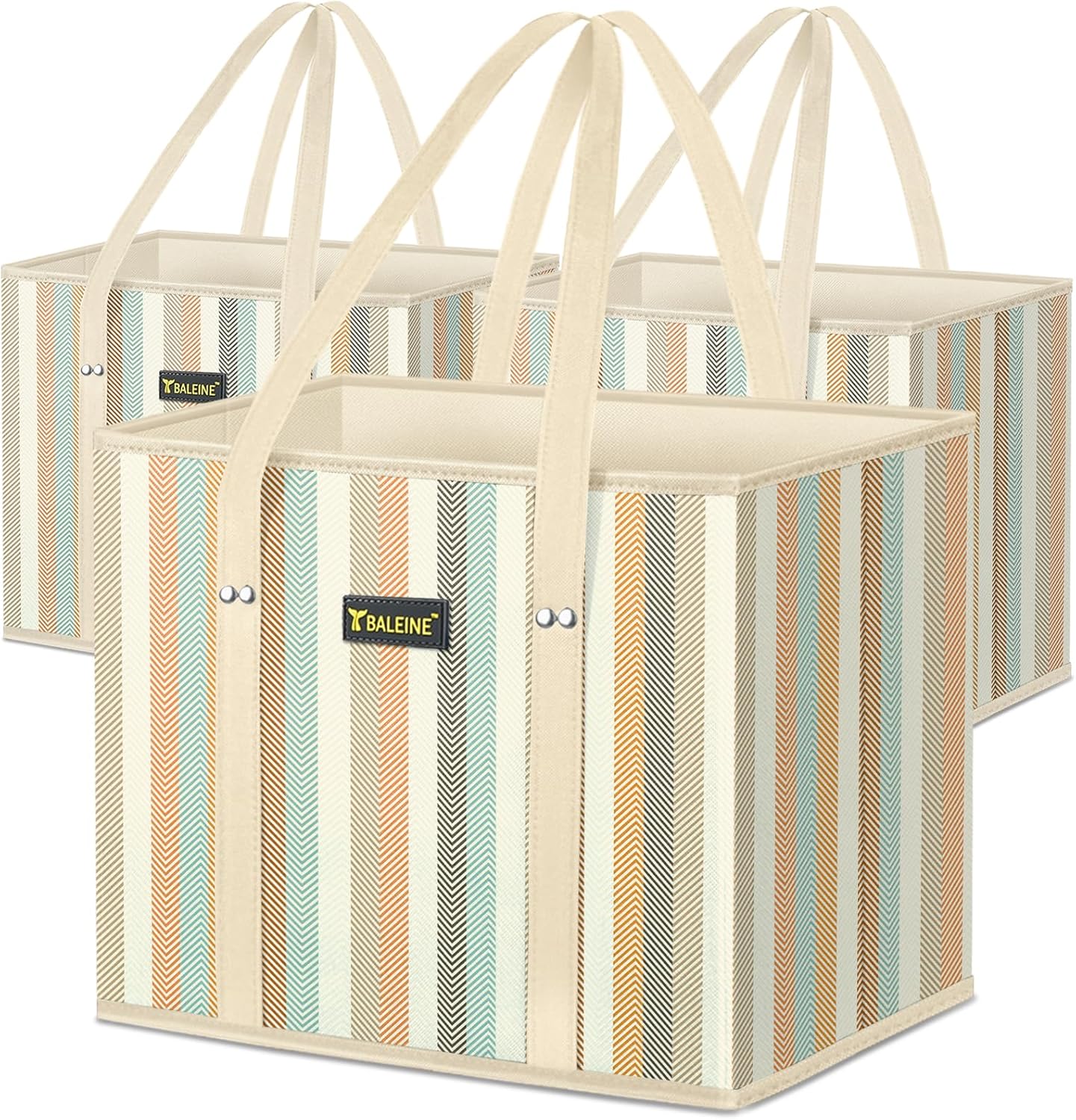 🎉Huryy up only today-3Pk Reusable Grocery Bags, Foldable Shopping Bags🎉