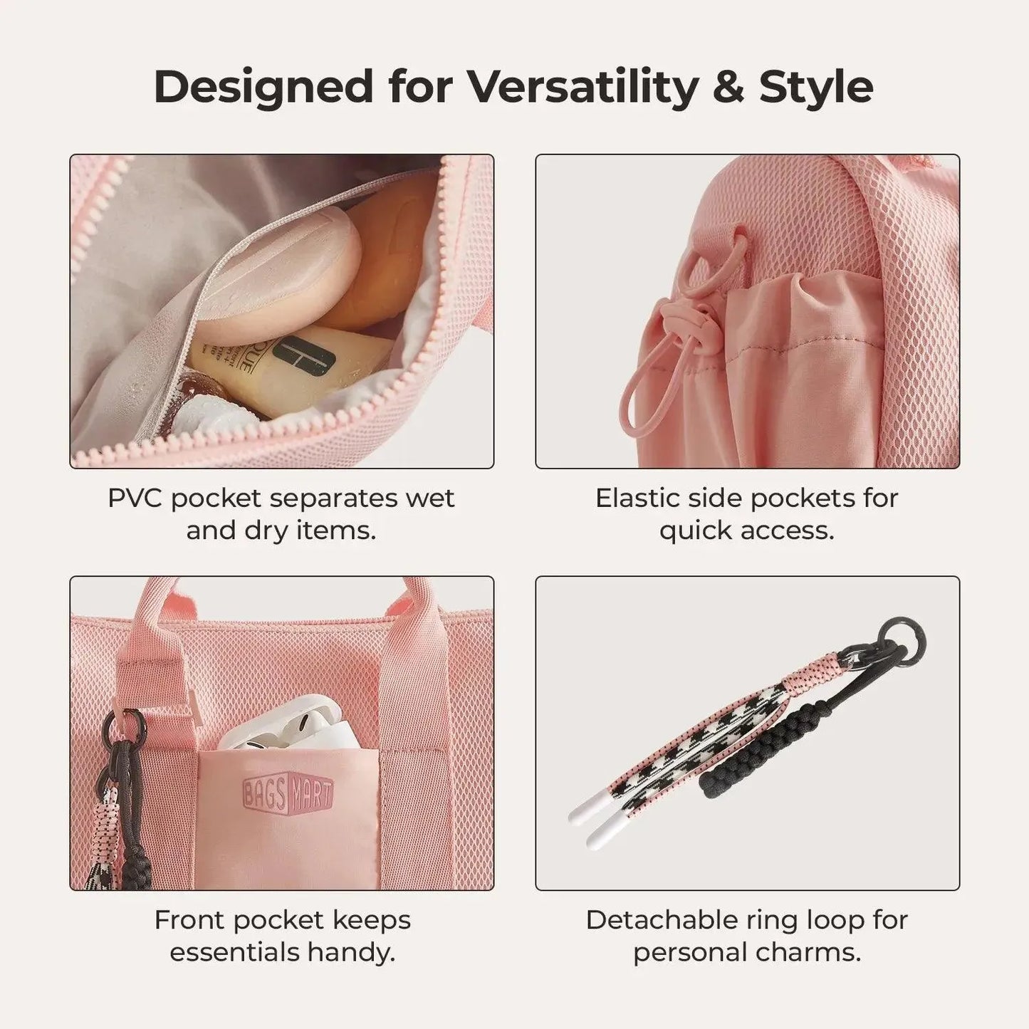 5.5L Mini Gym Duffle Bag (FREE GIFT) - BAGSMART