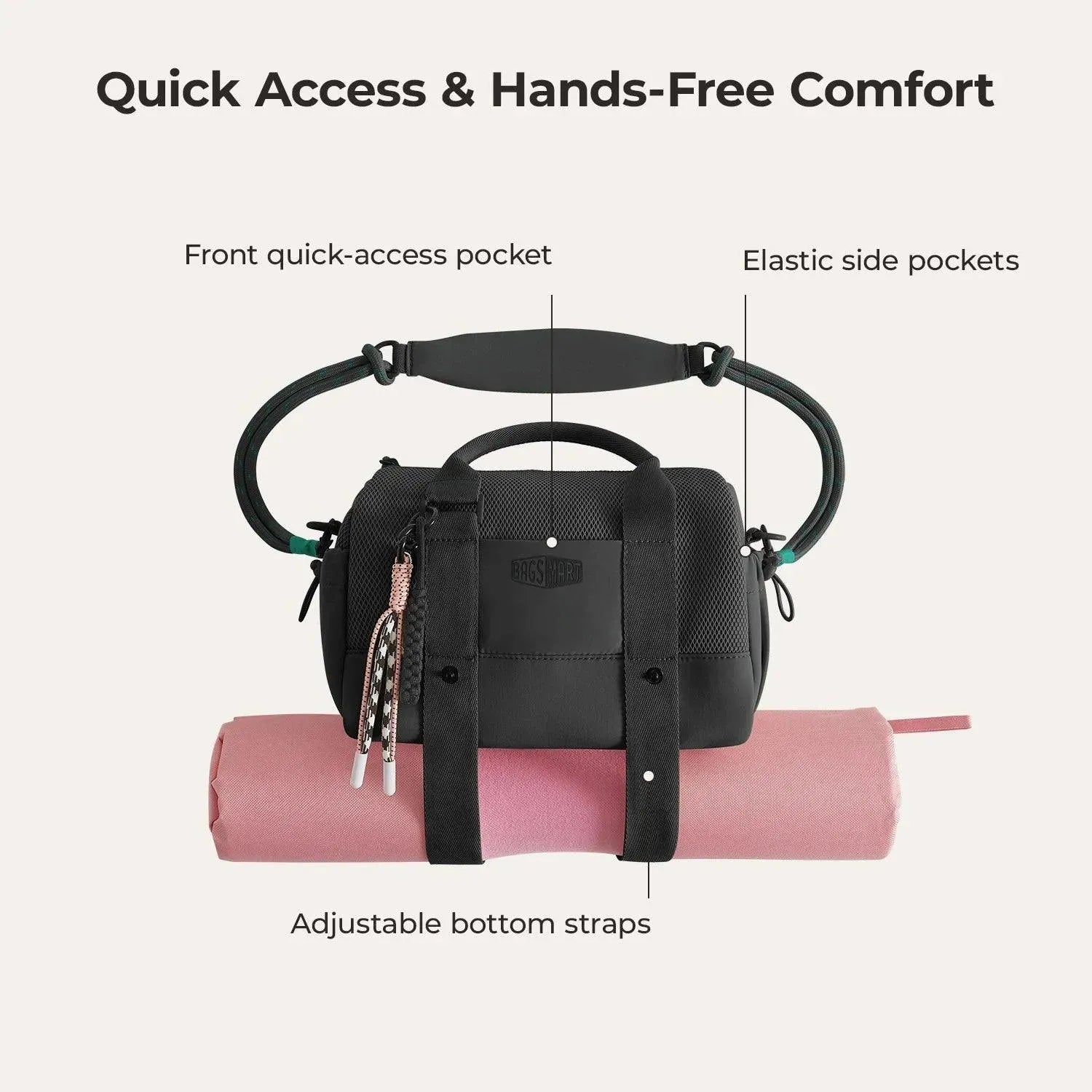 5.5L Mini Gym Duffle Bag (FREE GIFT) - BAGSMART