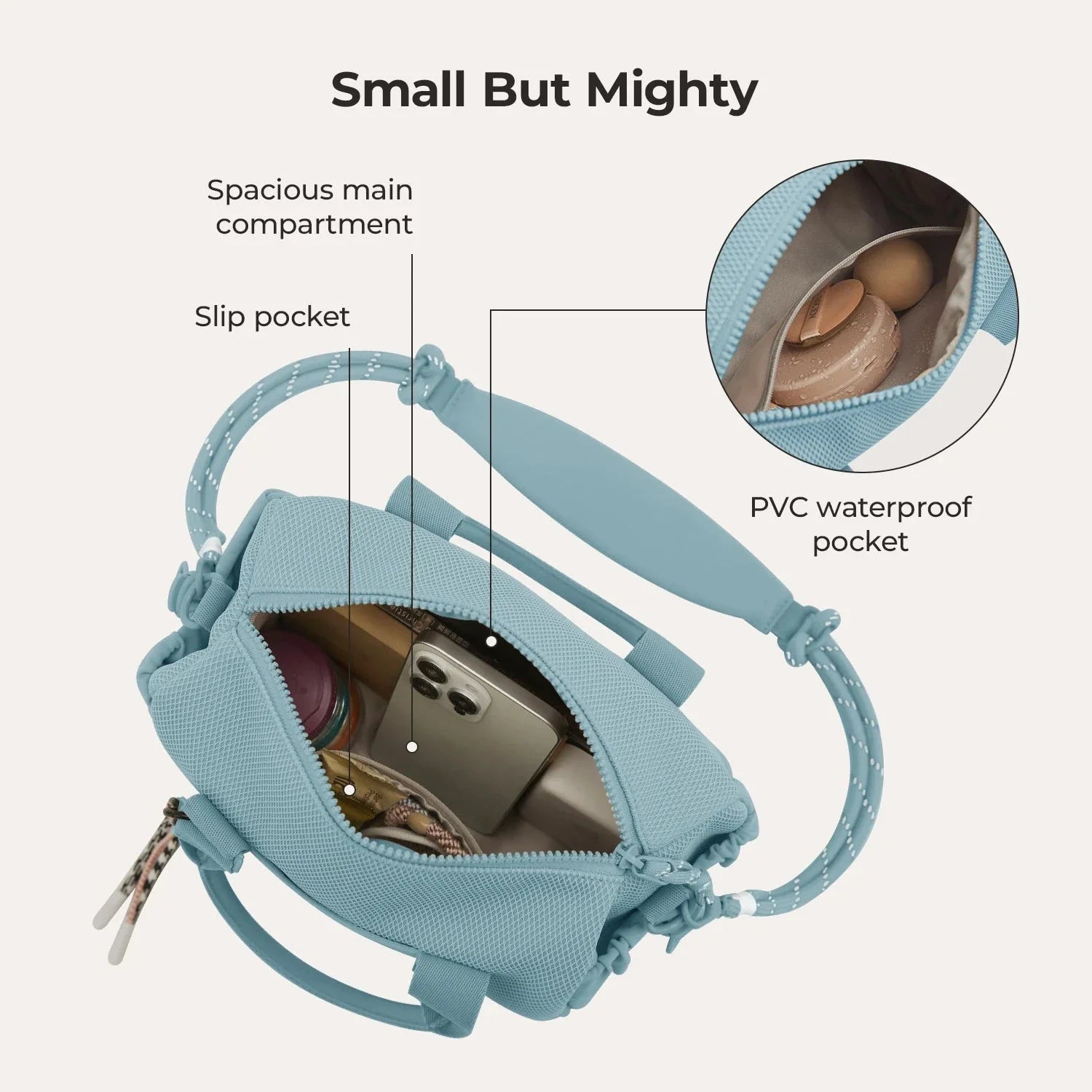 REIKI 5.5L Mini Duffle BAGSMART