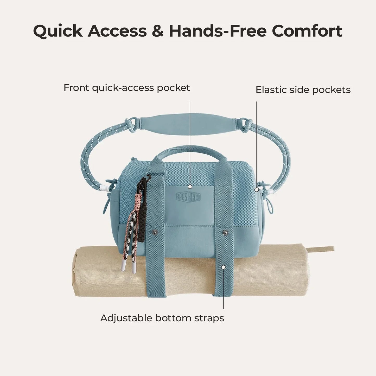 REIKI 5.5L Mini Duffle BAGSMART