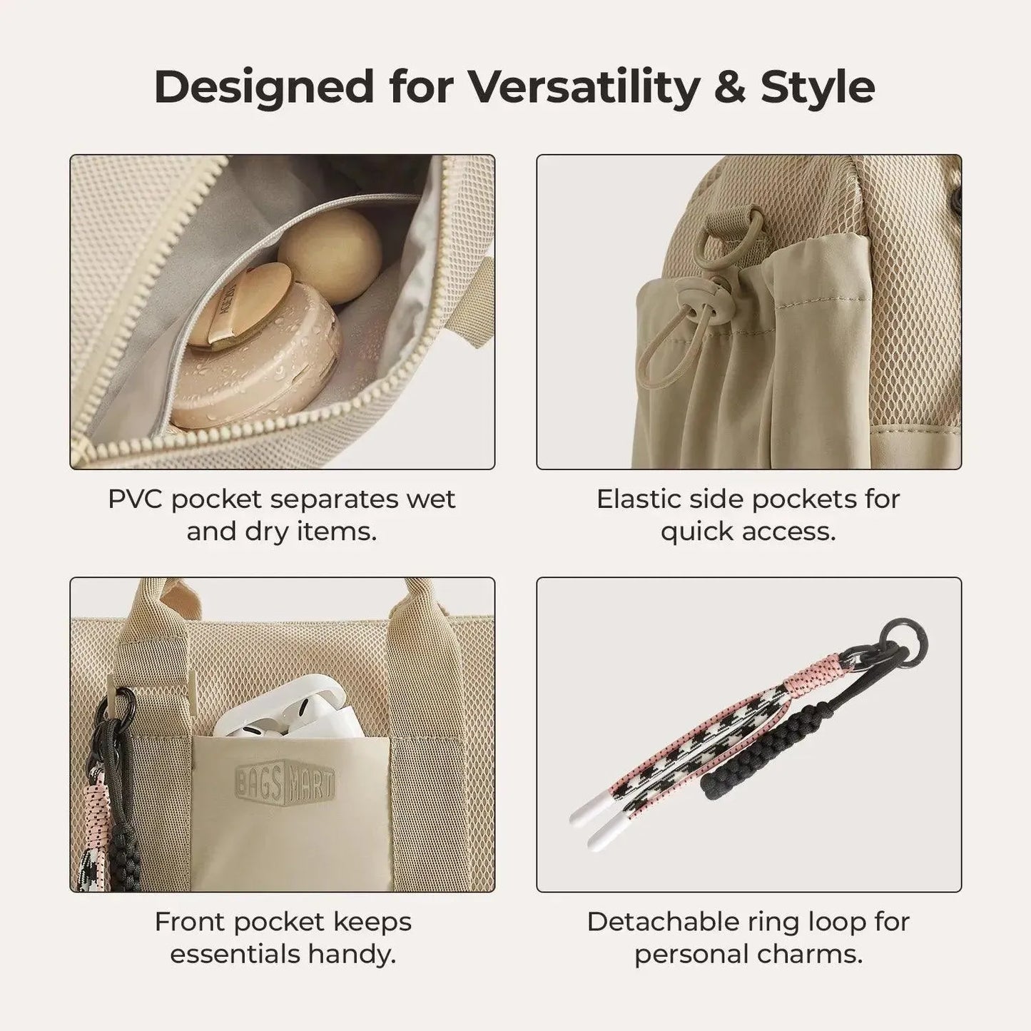 5.5L Mini Gym Duffle Bag (FREE GIFT) - BAGSMART