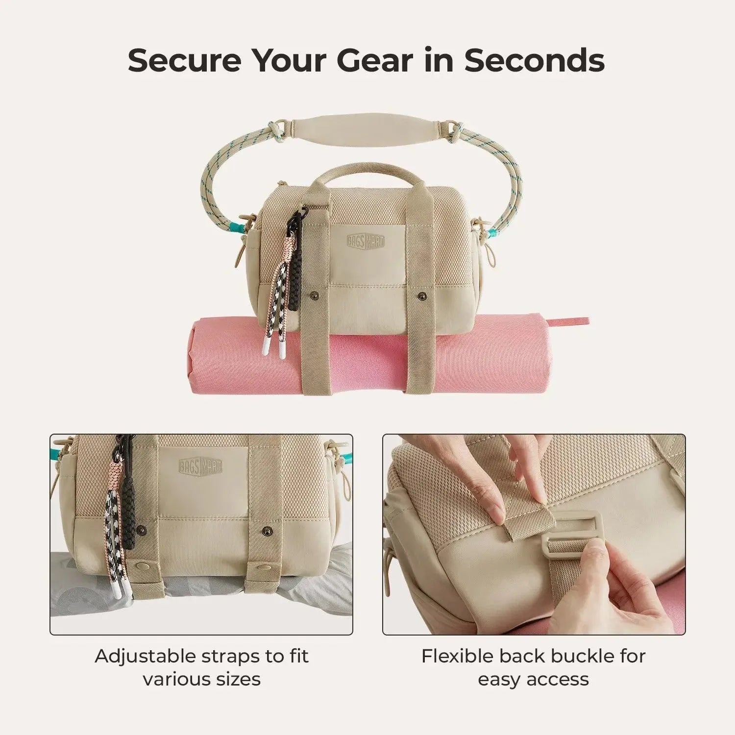 5.5L Mini Gym Duffle Bag (FREE GIFT) - BAGSMART