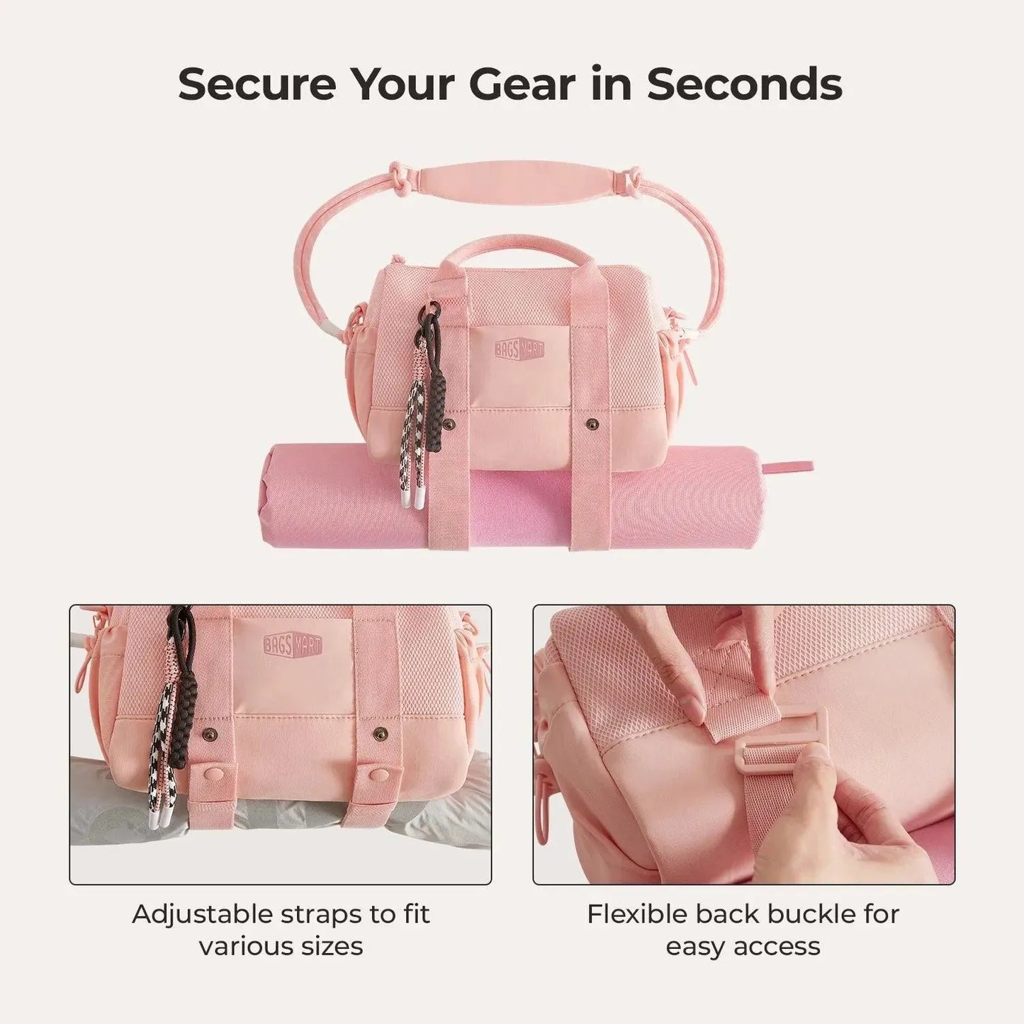 5.5L Mini Gym Duffle Bag (FREE GIFT) - BAGSMART