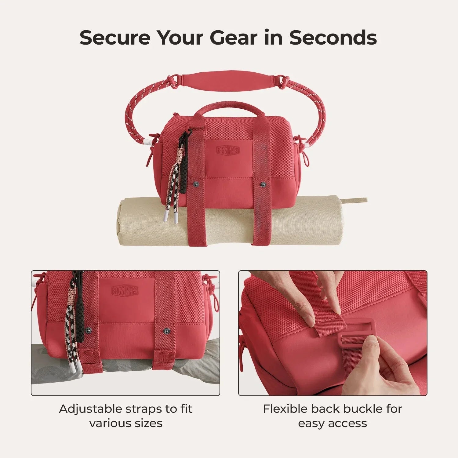 REIKI 5.5L Mini Duffle BAGSMART