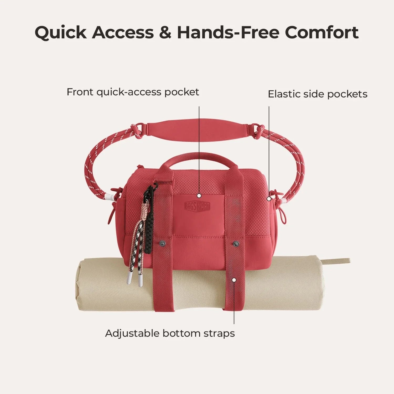 REIKI 5.5L Mini Duffle BAGSMART