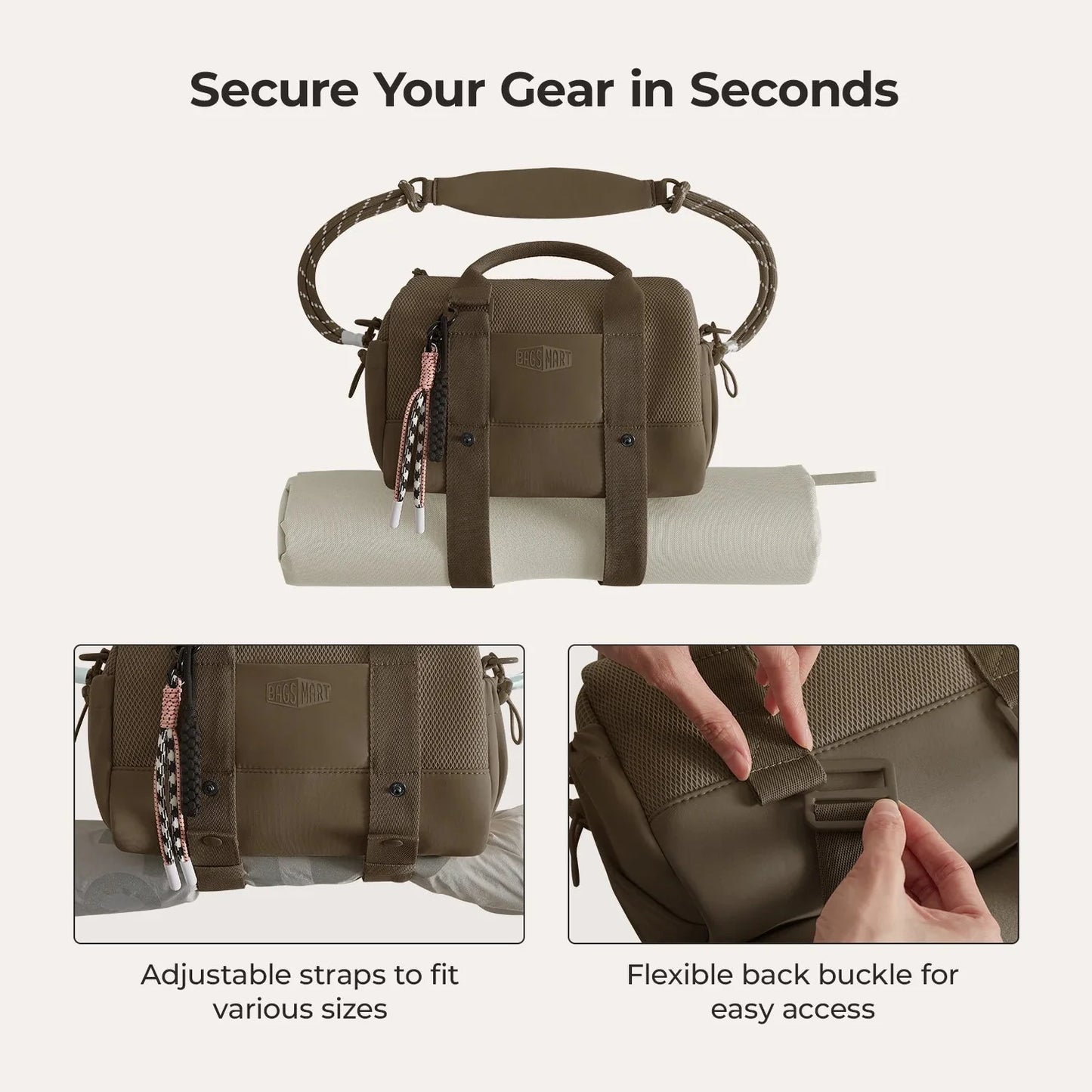 REIKI 5.5L Mini Duffle BAGSMART