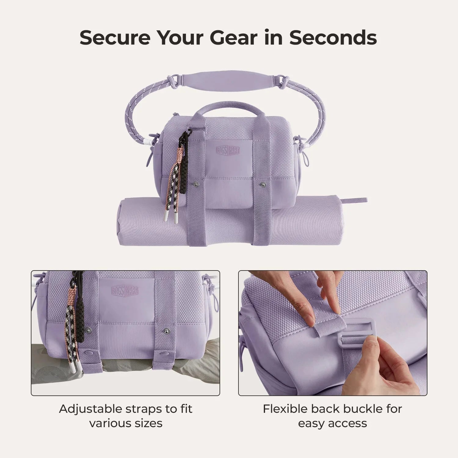 REIKI 5.5L Mini Duffle BAGSMART