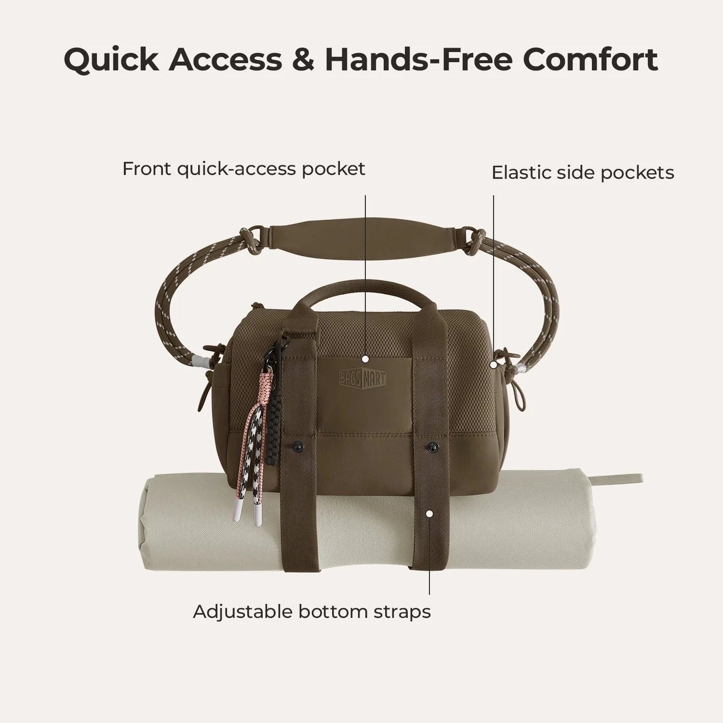 REIKI 5.5L Mini Duffle BAGSMART