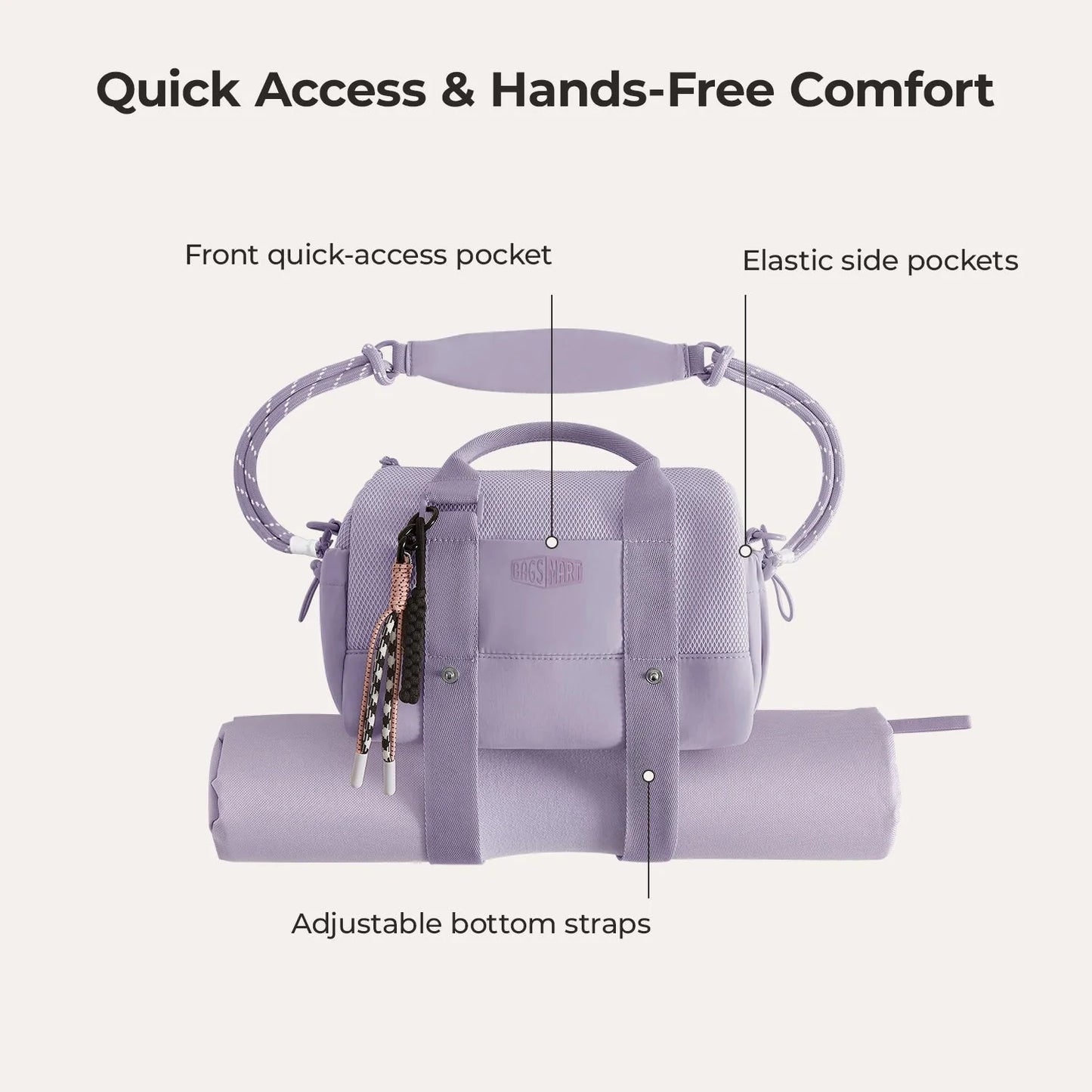 REIKI 5.5L Mini Duffle BAGSMART