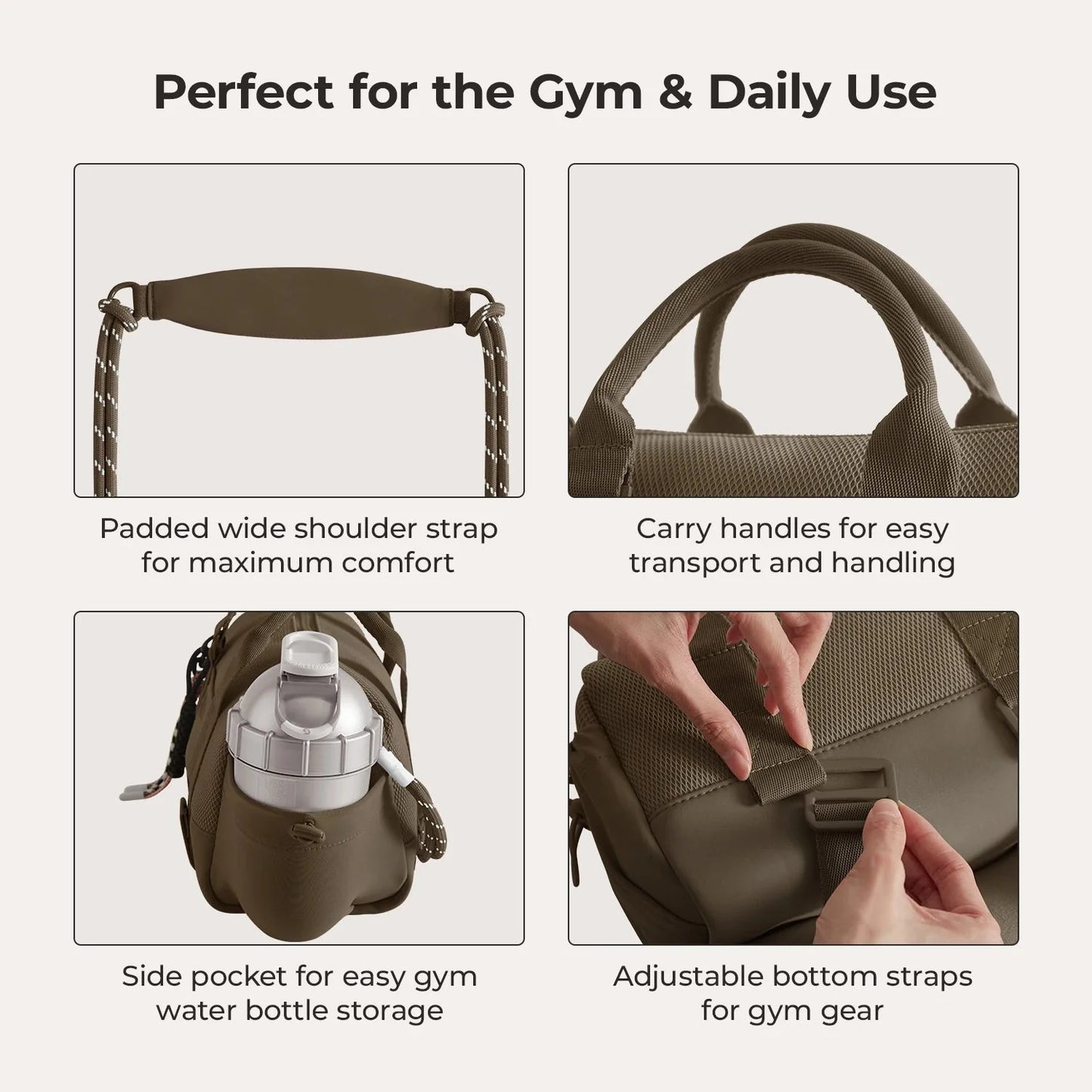 REIKI 5.5L Mini Duffle BAGSMART