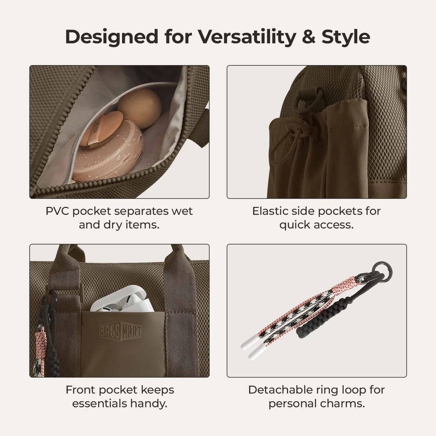 REIKI 5.5L Mini Duffle BAGSMART